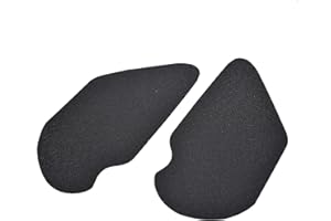 Midimttop for KA-WA-SA-KI Ninja ZX-6R 636 ZX-6RR 600 ZZR600 2003 2004 2005 2006 2007 2008 Tank Pad Gas Tank Traction Pads Fuel Tank Grips Side Stickers Knee Grips Protectors Decal (Black)