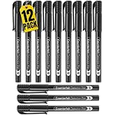 1InTheOffice Counterfeit Money Detector Pen, Counterfeit Bill Detector Pen, Fake Money Marker Detector, (12 Pack) Counterfeit Pen