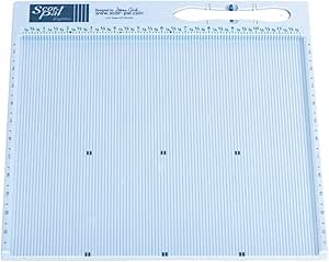 Scor-Pal SP108 Eighths Measuring and Scoring Board, 12" by 12", 1/8" Space Grooves