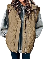EVALESS Cute Cropped Puffer Vest Women Lightweight