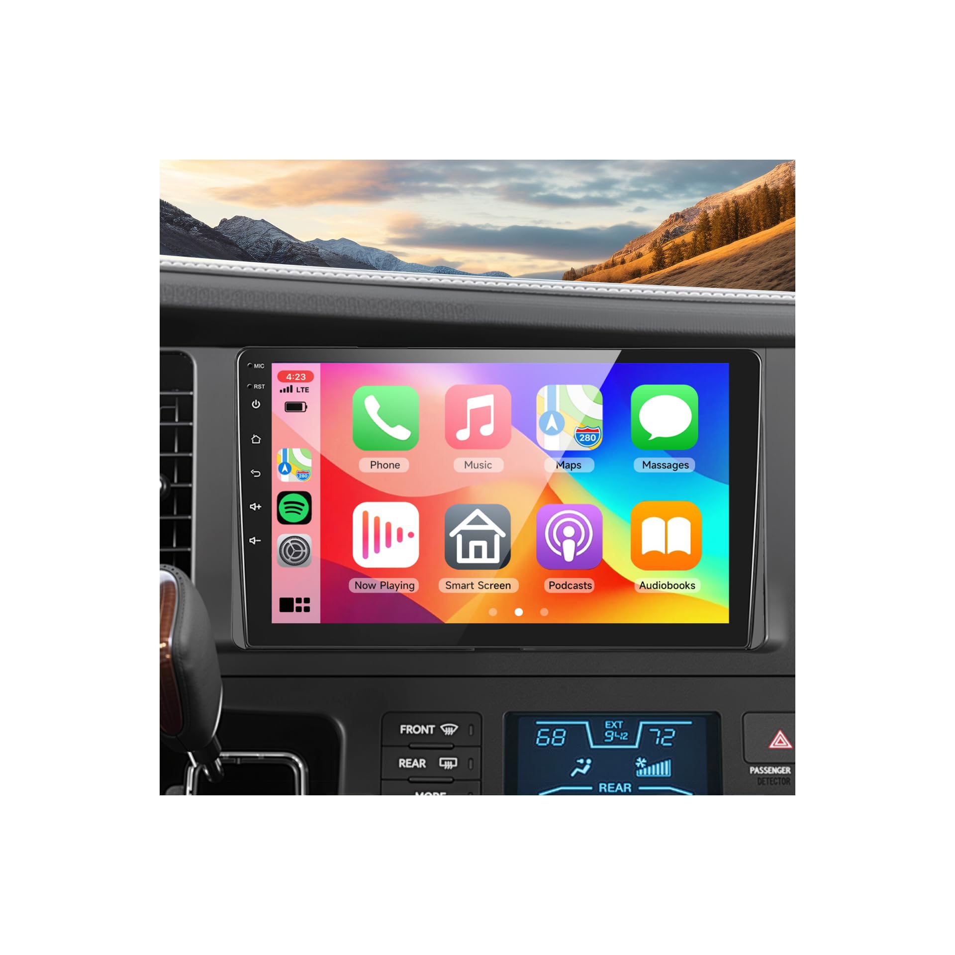 Photo 1 of [8 CORE 2G+64G] Car Radio for Toyota Sienna 2015-2018 with Wireless Carplay/Android Auto, 9 Inch Android 13 IPS Touch Screen Car Stereo, Bluetooth, GPS, WiFi, SWC, DSP + Backup Camera