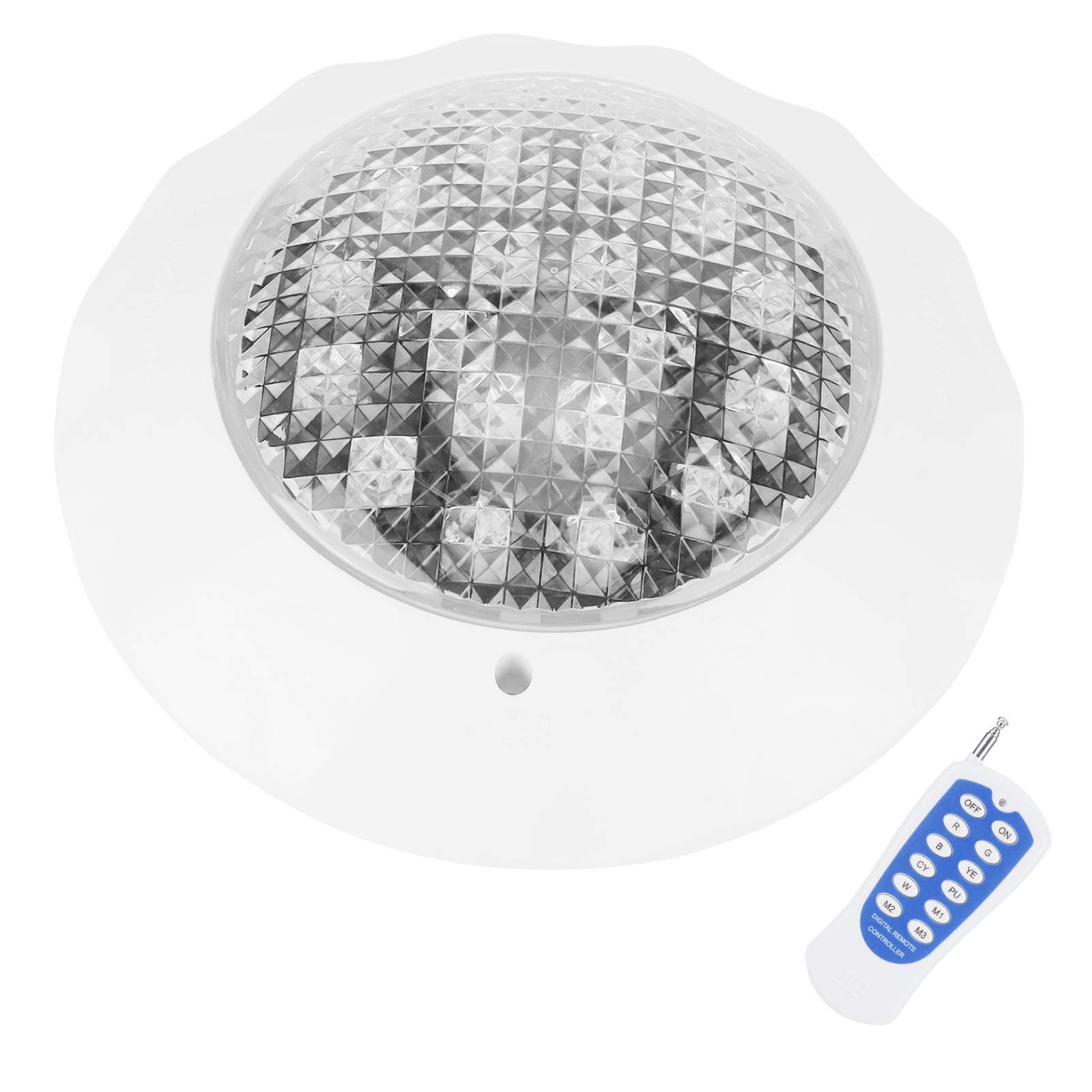 Pool Decoration, 7 Static Colors, Underwater Light, Light Fixture, Waterproof Outdoor Lighting, for