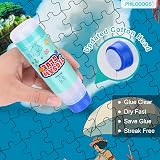 PHILODOGS 120ml Puzzle Glue with Sponge Applicator for Jigsaw Puzzles view 2