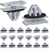 20 PCS Fender Trim Clips, Bumper Rocker Panel Molding Flares | Automotive Body Parts &amp; Trim, Compatible with Jeep Grand Cherokee, 68172491AA 68271803AA 68395627AA