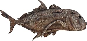 RWI Driftwood Saltwater Fish Wall Decor Plaque Coastal Ocean Art