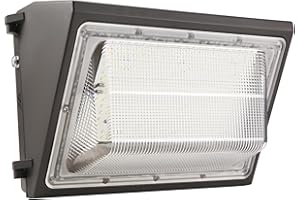 UNUNONO 1Pack-Dusk to Dawn 180W LED Wall Pack Light Fixture, 25200LM 1500W HPS/HID Equivalent,100-277V, 5000K Daylight Commerical/Industrial Outdoor Security lighting, Waterproof for Entrance,Warehouse