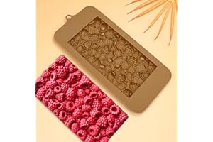 mostsom Chocolate Mold 3D Raspberry Silicone Mold for Fondant Candy Gum Paste Polymer Clay Resin Kitchen Baking Sugar Craft C
