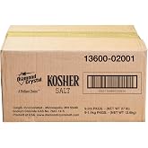 Diamond Crystal Kosher Salt &ndash; Full Flavor, No Additives - Pure and Natural Since 1886-3 LB (Full Case of 9)