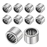 uxcell 10 Pcs HK121712 Needle Roller Bearings One