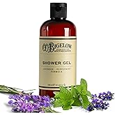 C.O. Bigelow Lavender Peppermint Shower Gel, Moisturizing Body Wash with Lavender & Peppermint Essential Oils, 10.14 Fl Oz