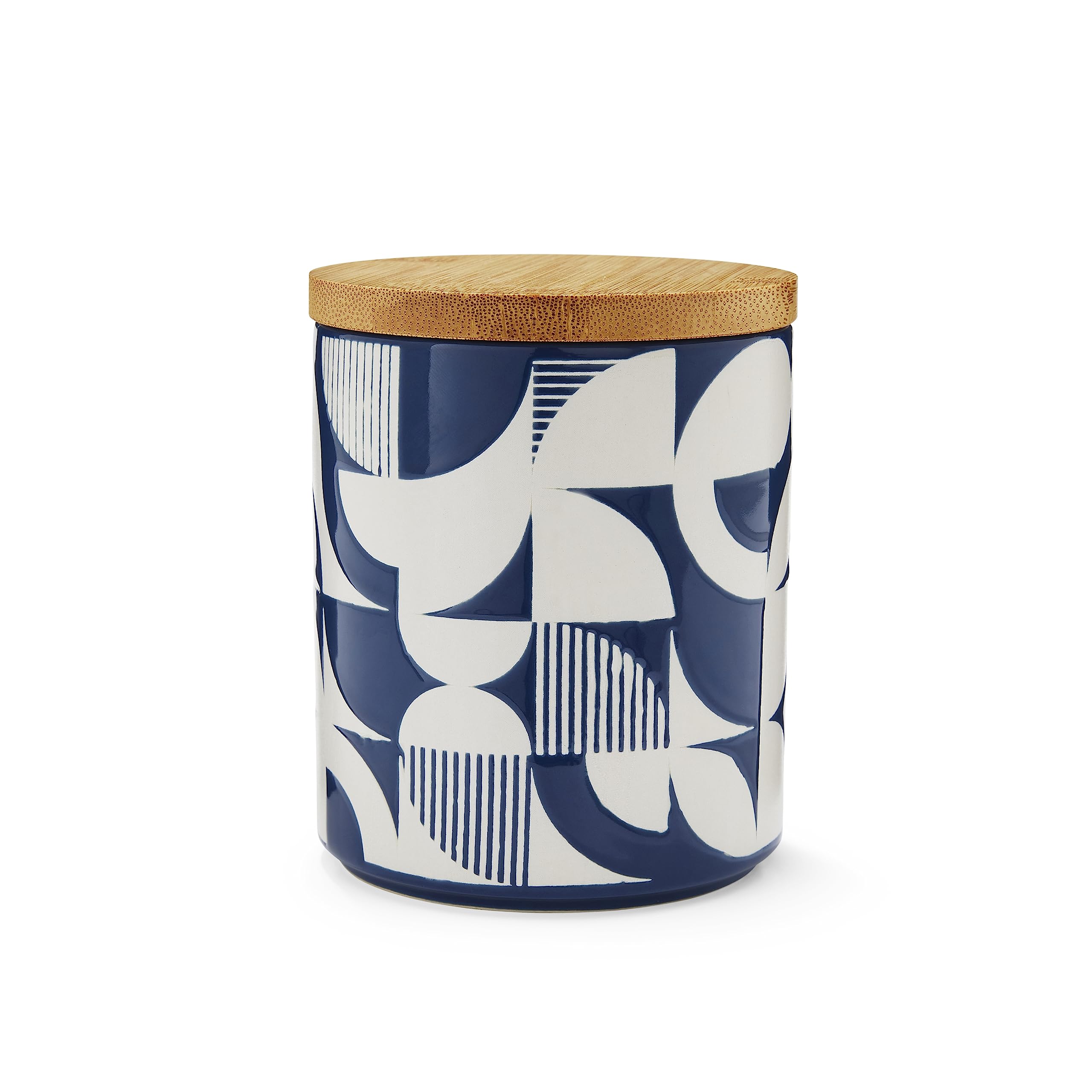 Cooksmart Ceramic Airtight Storage Jars | Storage Jars & Canisters Perfect For Pasta Storage & Rice Storage | Storage Jars With Lids For All Type Of Foods - Bauhaus Geo