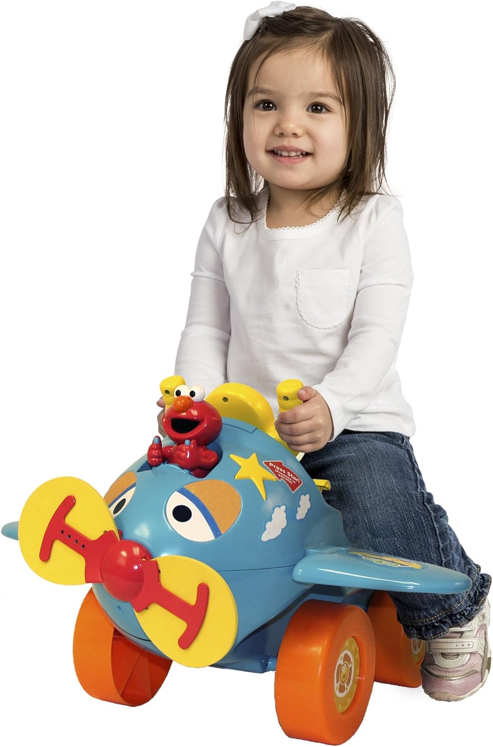 sesame street elmo activity plane ride on