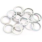 15PCS M16 Oil Drain Plug Gasket Compatible with Subaru BRZ Impreza Outback,Standard Car Accessories Oil Drain Pan Crush Washe