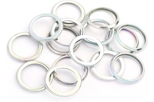 15PCS M16 Oil Drain Plug Gasket Compatible with Subaru BRZ Impreza Outback,Standard Car Accessories Oil Drain Pan Crush Washe