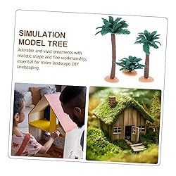 Artificial Miniature Palm Trees Set of 3 - for