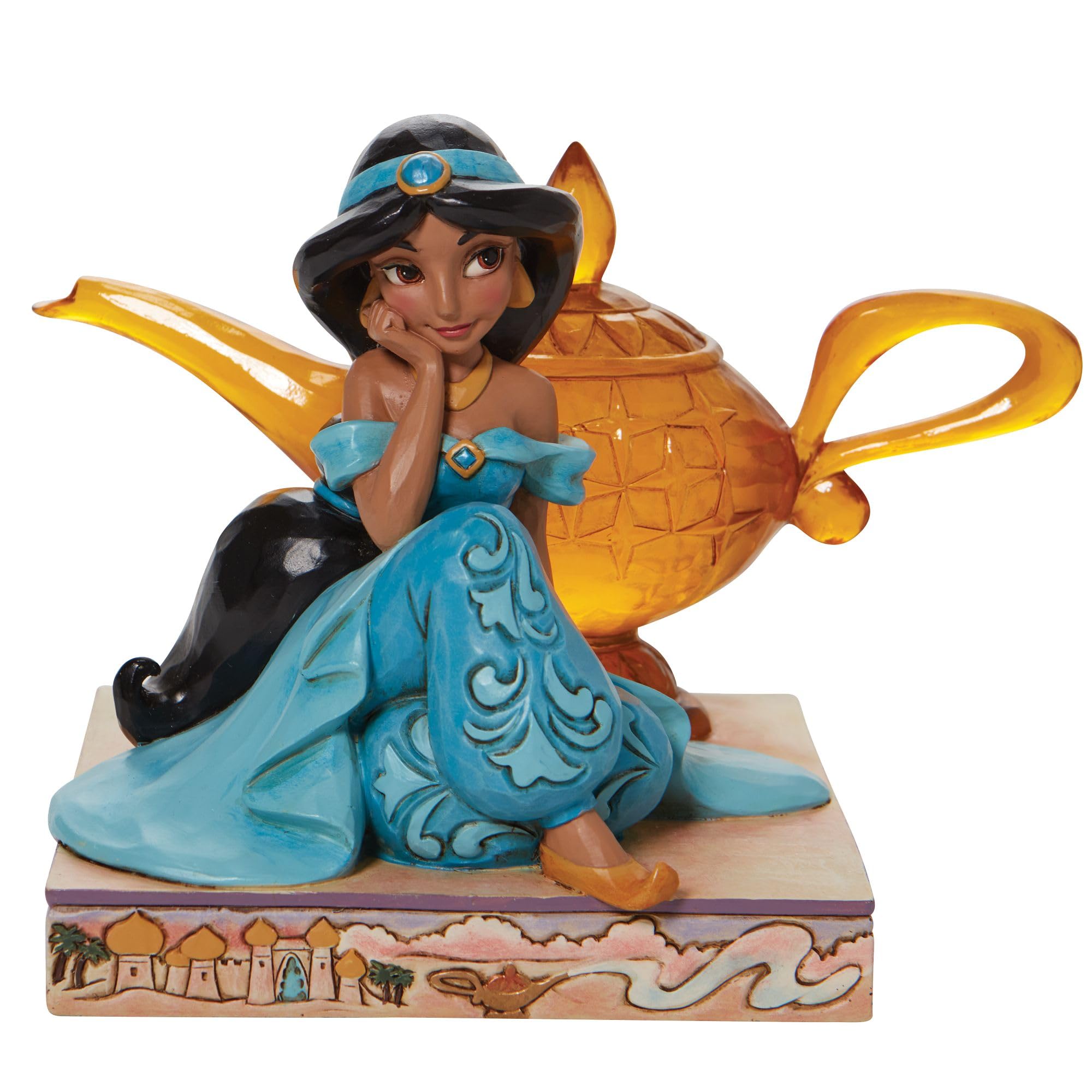 Enesco Jim Shore Jasmine & Genie Lamp Figurine Figurine