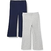 Amazon Essentials Girls and Toddlers' Slim-Fit Knit Flare Legging