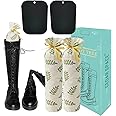 Boot Shapers for Tall Boots Women,Boot Trees Cedar Freshner,Inserts Boots Support for Women 100% Cedar Wooden Sachets Bags