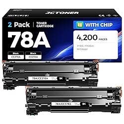 78A Black Toner Cartridge (2-Pack) with chip High