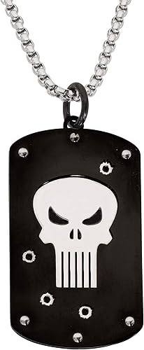 punisher dog tag