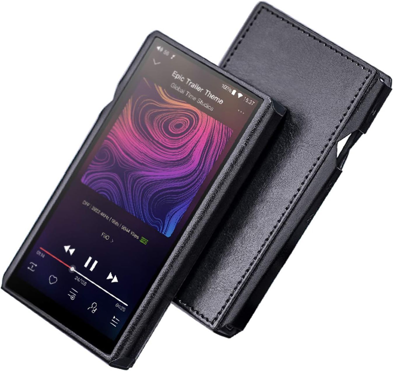 SHEAWA Protective Leather Case Back Cover for FiiO SK-M11 Music Player M11
