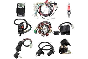 Complete Wiring Harness Kit with Electrics for ATV Quad 4 Wheelers 150CC-250CC - By KAKO