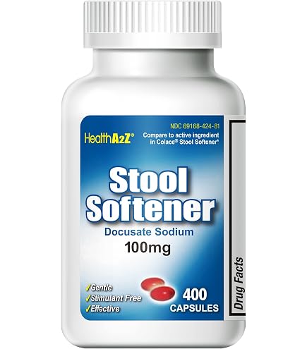 Kirkland Signature Stool Softener 400 Softgels - LLC