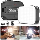 VIJIM VL100C Bi-Color LED Video Light on Camera,Mini Rechargeable 2000mAh LED Camera Lights,CRI95+ Dimmable 2500-6500K Ultra 