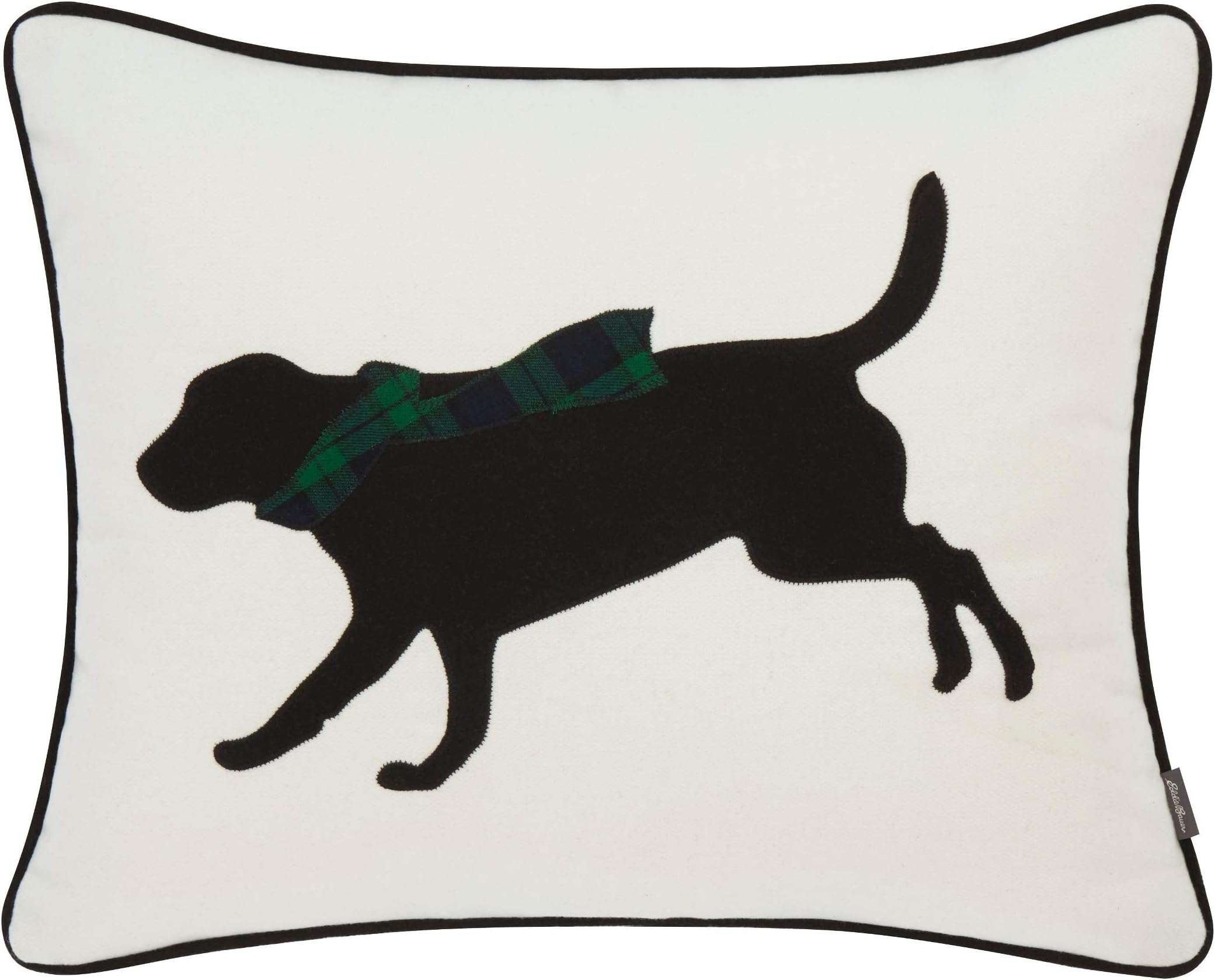 Eddie Bauer Winter Lab Throw Pillow, 16 x 20, Green Pricepulse
