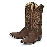 Justin Buck 13" Cowboy Boots for Men - Durable