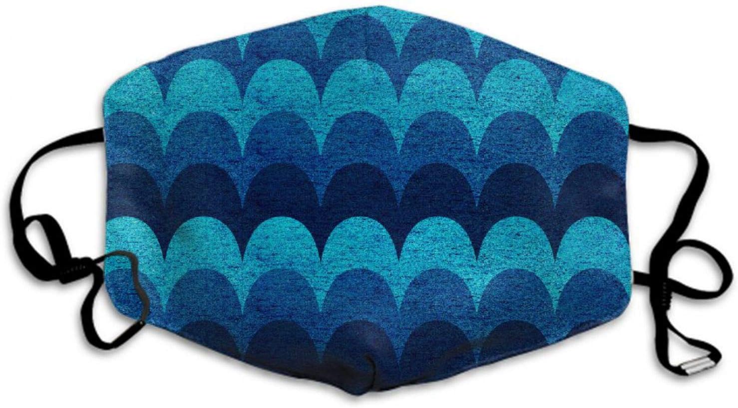 RUHUI Mouth Mask Pink Sand Beach Dust Mouth Mask Adjustable Earloop Polyester Mask