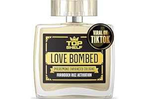 Top Shelf Grind Love Bombed - Pheromone Cologne for Men | Bold Attraction & Confidence | Male Perfume Oil Infused | Long-Lasting Pheromones Spray | Made in USA | 100ml