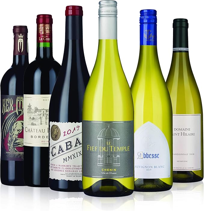 Best of French Red and White Wine 6 Bottles (75cl) Laithwaites Wine Amazon.co.uk Beer