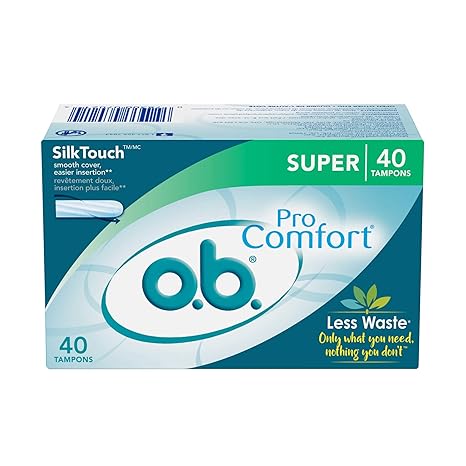 Buy O B Pro Comfort Tampons 40 Count Online At Low Prices In