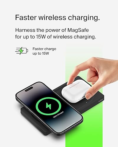 Belkin Iphone Charger In Belkin BoostCharge Pro 2-in-1 Wireless