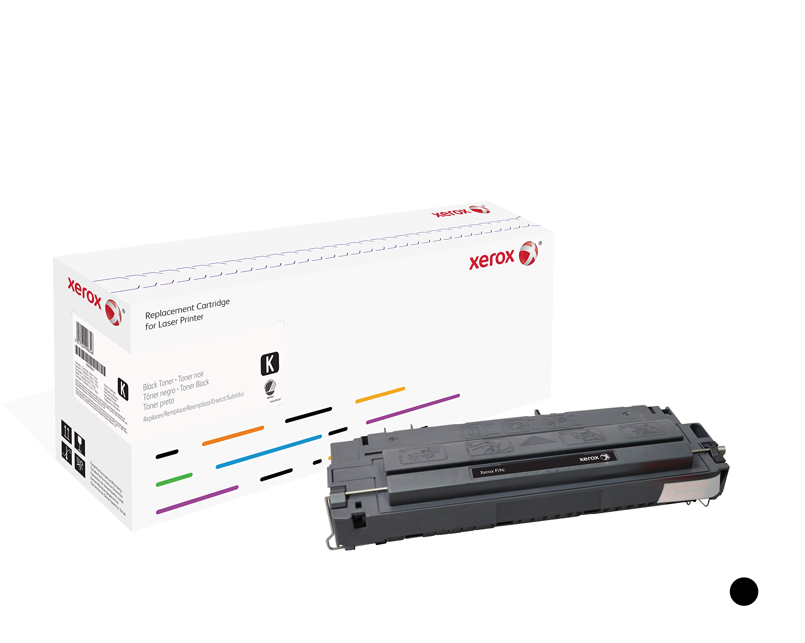 Xerox Compatible Black Toner Cartridge for Use in HP LJ 5P/5MP/6P/6MP Equivalent to HP 03A/C3903A, one size