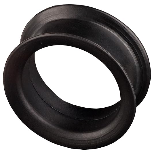 viva-adorno® 1 Stück Tube Flesh Tunnel Plug Silikon Ohr Piercing XXL Big groß Flexibel Größe 4-40mm Z19