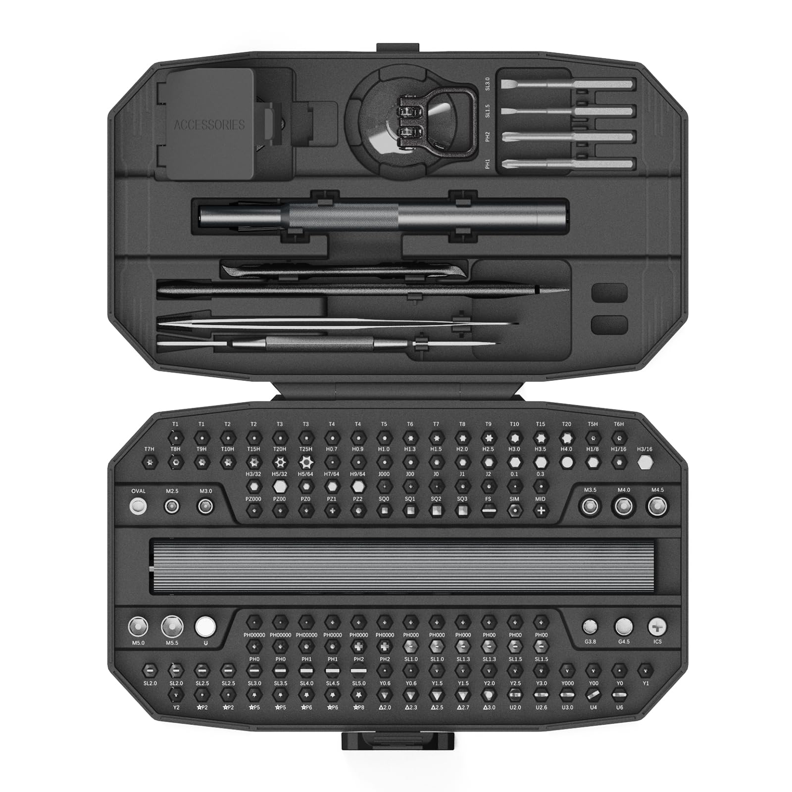 Precision Electric Screwdriver Set,160-in-1 Mini