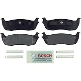 BOSCH BE711H Blue Ceramic Disc Brake Pad Set with Hardware - Rear | Compatible with Select Ford Expedition, F-150, F-250, F-250 Super Duty; Lincoln Blackwood, Navigator, Town Car