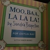Amazon.com: Moo Baa La La La (0642688055561): Sandra Boynton: Books