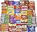 Snack Variety Pack - 50 Count - Cookies, Crackers, Nuts, Bars, Candies Sampler & Care Package - by Blue Ribbon