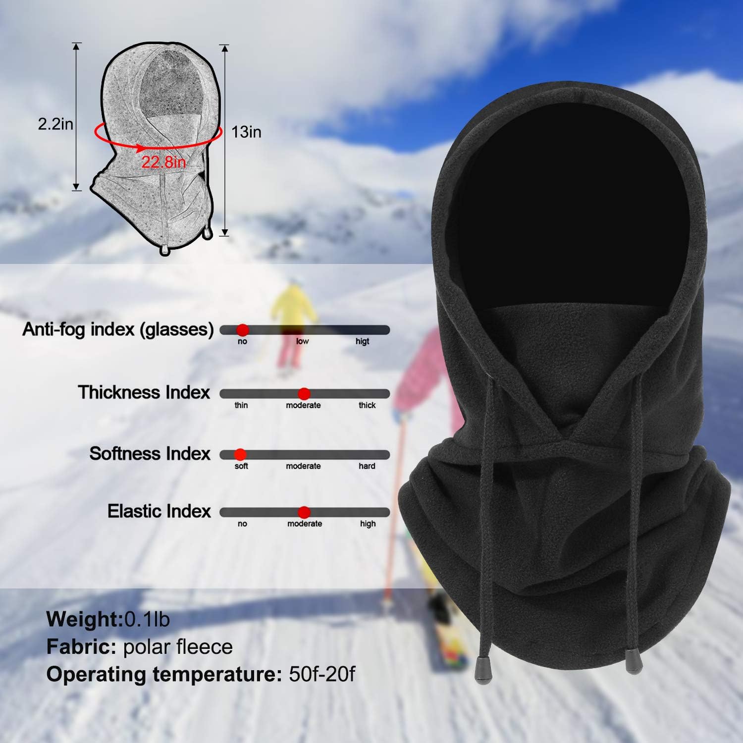 TAGVO Winter Thermal Fleece Balaclavas - Image 4