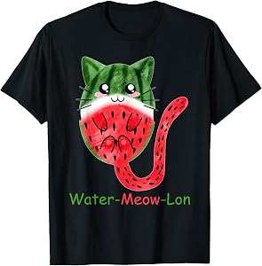 Love Watermelon Women Shirt Watermelon Lovers for Kids Girls T-Shirt