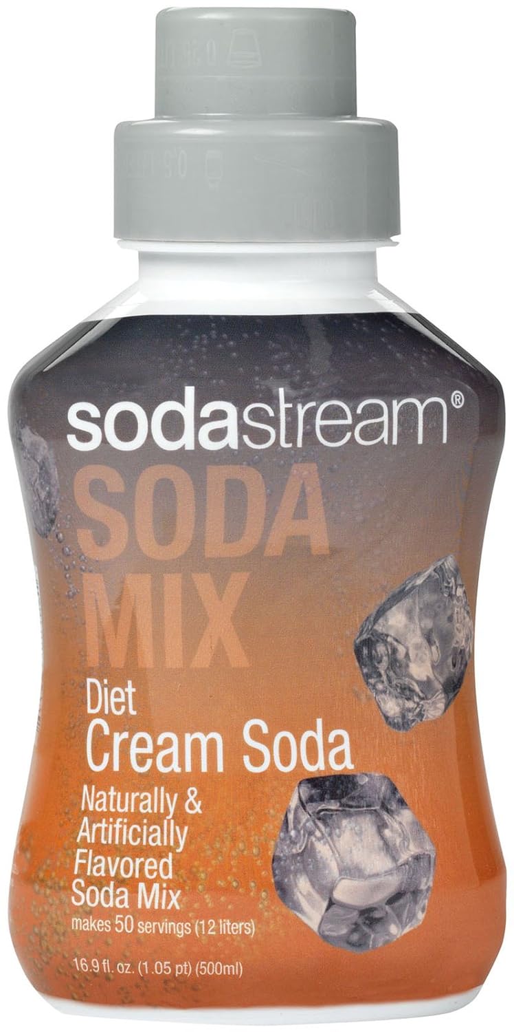 SodaStream 500ml Soda Mix Diet Cream Soda (Case of 4