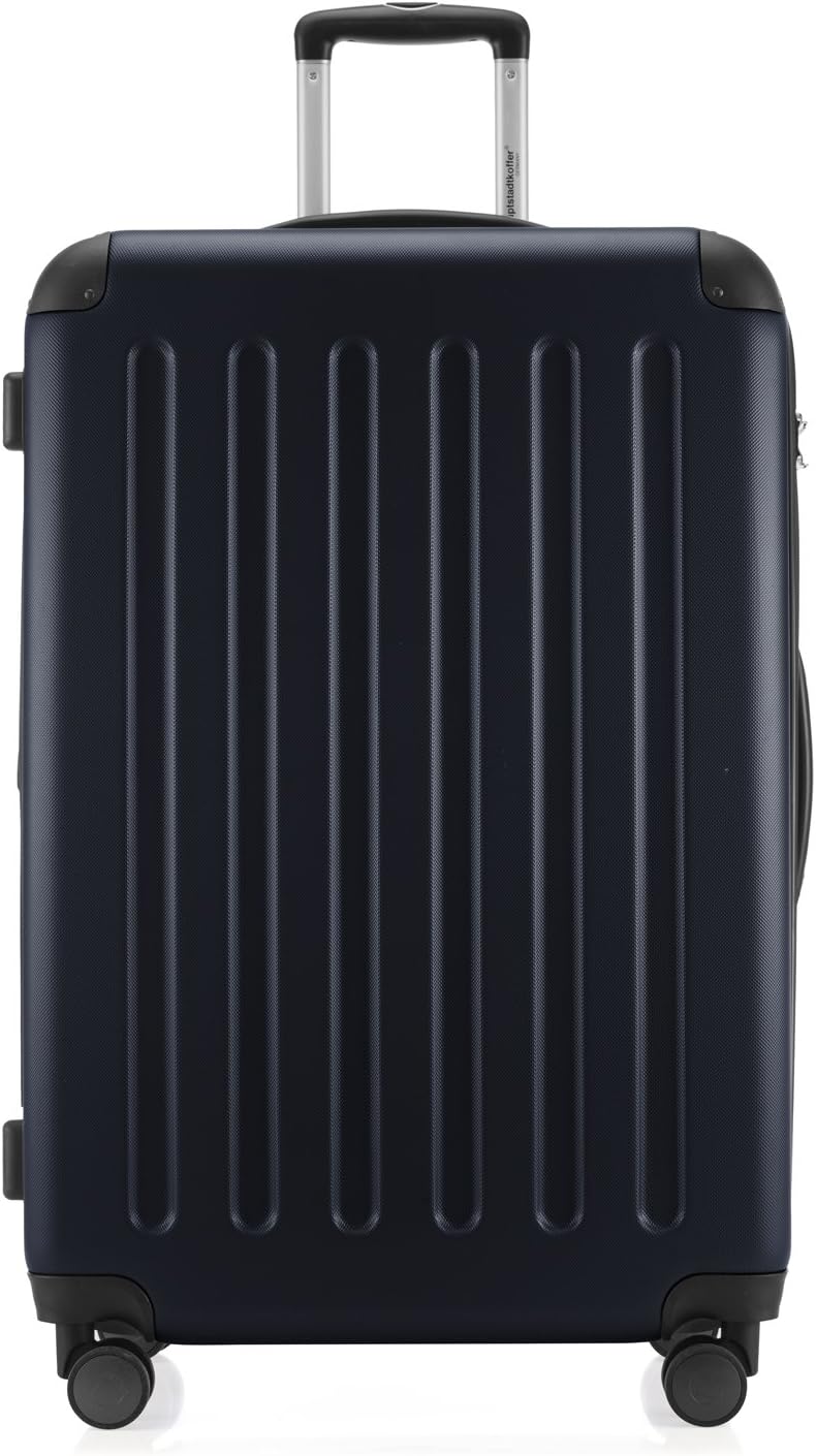 HAUPTSTADTKOFFER - Spree - Luggage Suitcase Hardside Spinner Trolley Expandable, 75 cm, TSA, Darkblue, Navy Blue, 75 cm (L) - Image 4