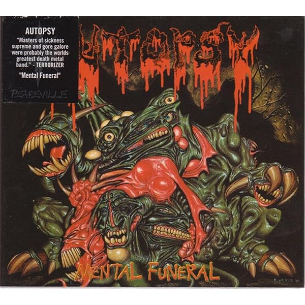 米LP Autopsy Severed Survival VILELP267 Peaceville /00260 Severed Survival 35th Anniversary Red & Black Marble (RED