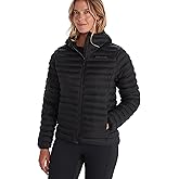MARMOT Women's Echo Featherless Hoody - Lightweight, Down-Alternative Hooded Insulated Jacket, Black, X-Small