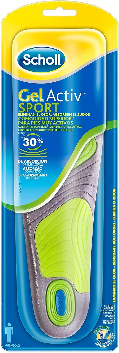 Reckittbenckiser Shoe Insole, 50 g, Sport, Talla 40-46,5 - Image 3