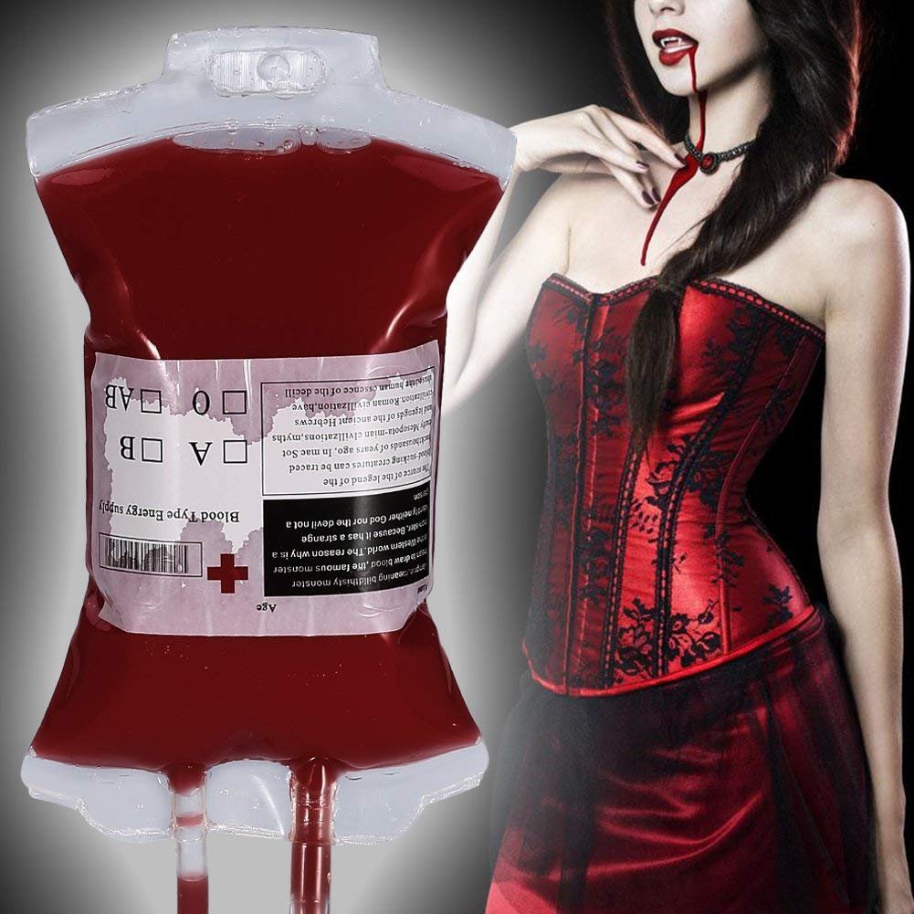 Jiali - Bolsa de Sangre Reutilizable para Bebidas sanguíneas ...