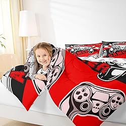 Erosebridal Gaming Comforter Sets for Boys Kids